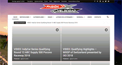 Desktop Screenshot of pasionporlavelocidad.com