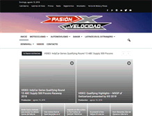 Tablet Screenshot of pasionporlavelocidad.com